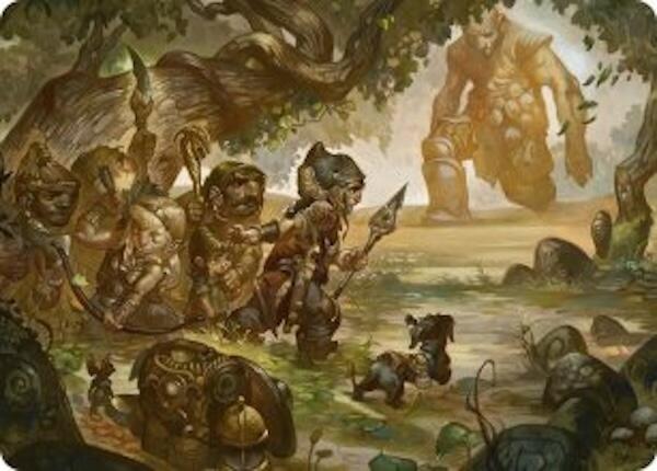 Protective Response Art Card [Lorwyn Eclipsed Art Series] | Impulse Games and Hobbies