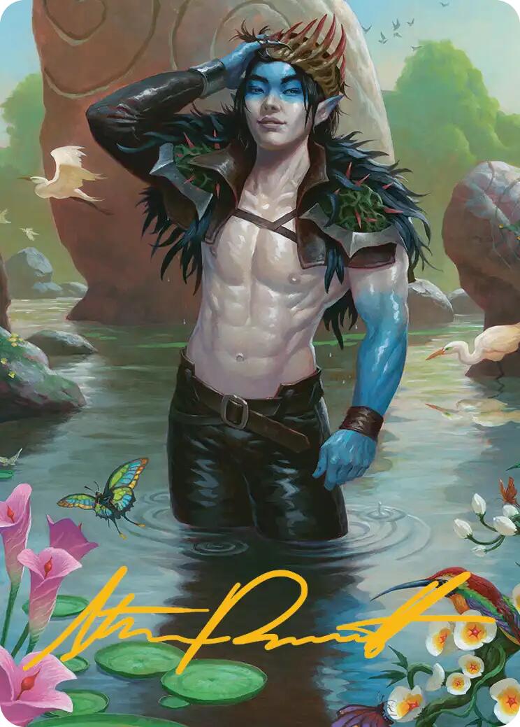 Oko, Lorwyn Liege Art Card (Gold-Stamped Signature) [Lorwyn Eclipsed Art Series] | Impulse Games and Hobbies