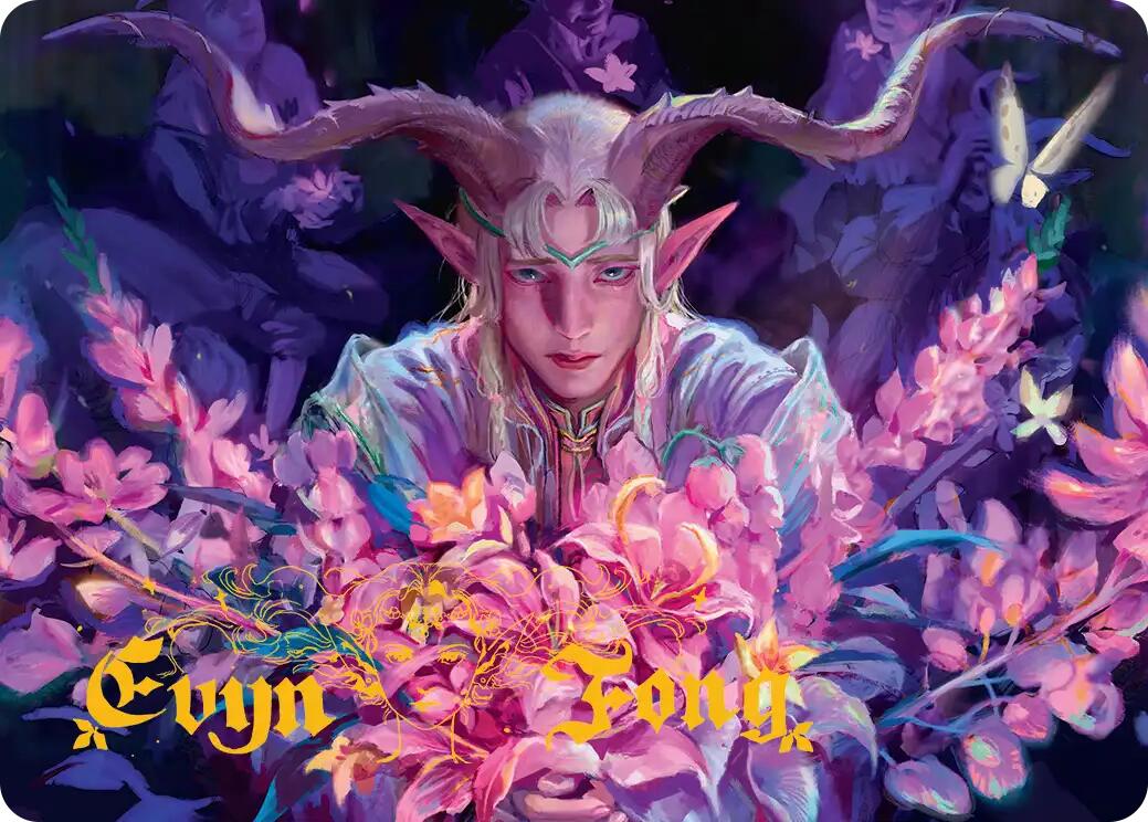 Dawnhand Eulogist Art Card (Gold-Stamped Signature) [Lorwyn Eclipsed Art Series] | Impulse Games and Hobbies