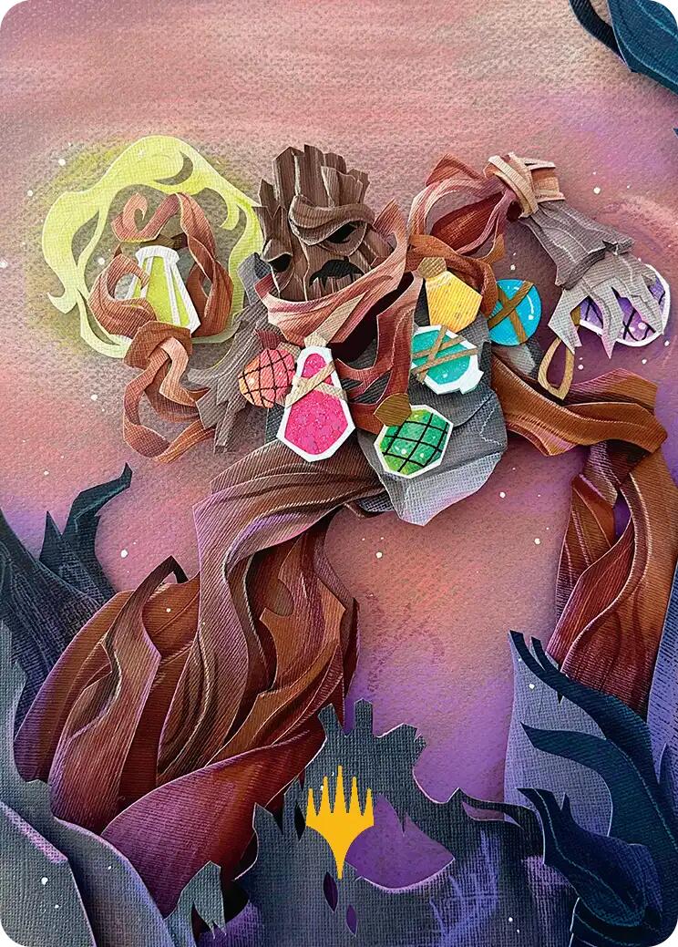 Painter's Servant Art Card (Gold-Stamped Planeswalker Symbol) [Lorwyn Eclipsed Art Series] | Impulse Games and Hobbies