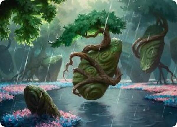 Rain-Slicked Copse Art Card [Lorwyn Eclipsed Art Series] | Impulse Games and Hobbies