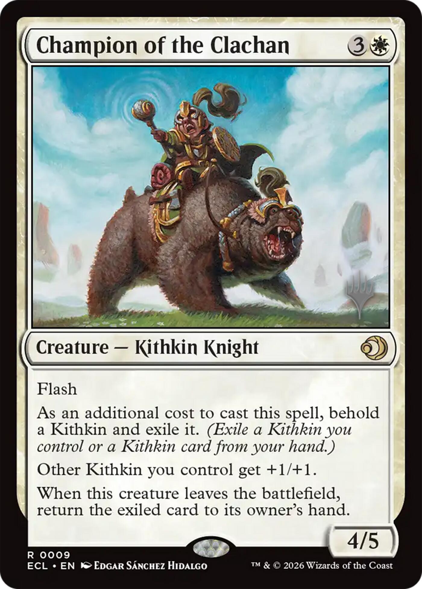 Champion of the Clachan [Lorwyn Eclipsed Promos] | Impulse Games and Hobbies