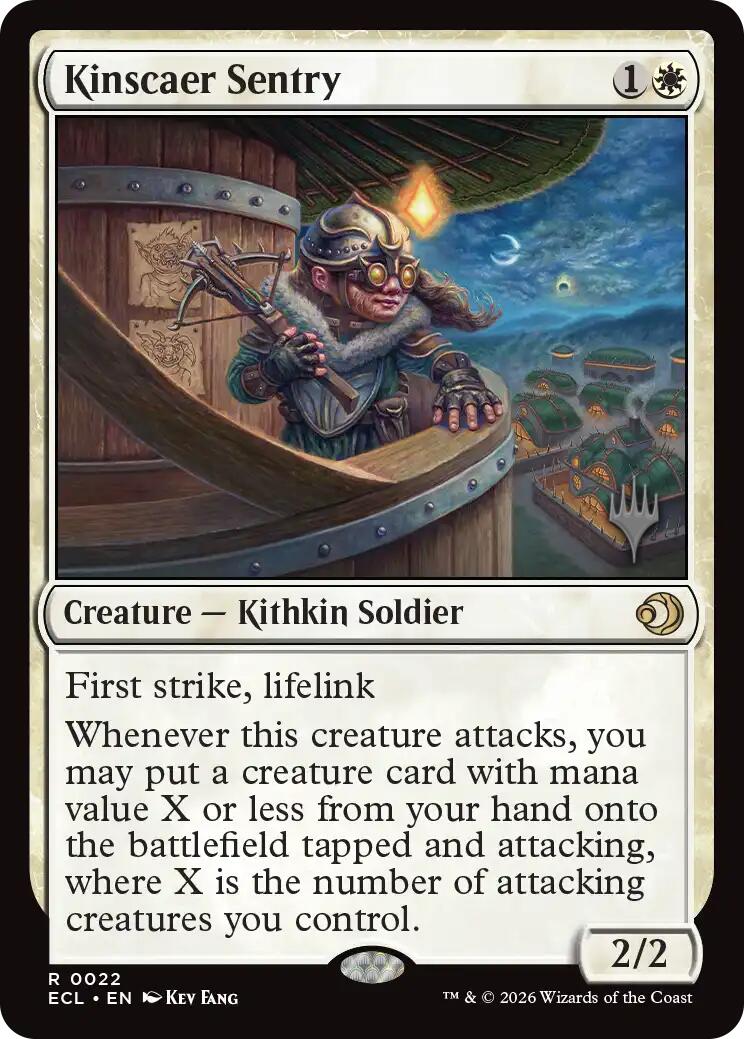 Kinscaer Sentry [Lorwyn Eclipsed Promos] | Impulse Games and Hobbies