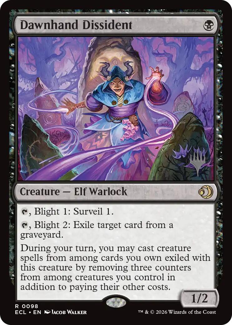 Dawnhand Dissident [Lorwyn Eclipsed Promos] | Impulse Games and Hobbies