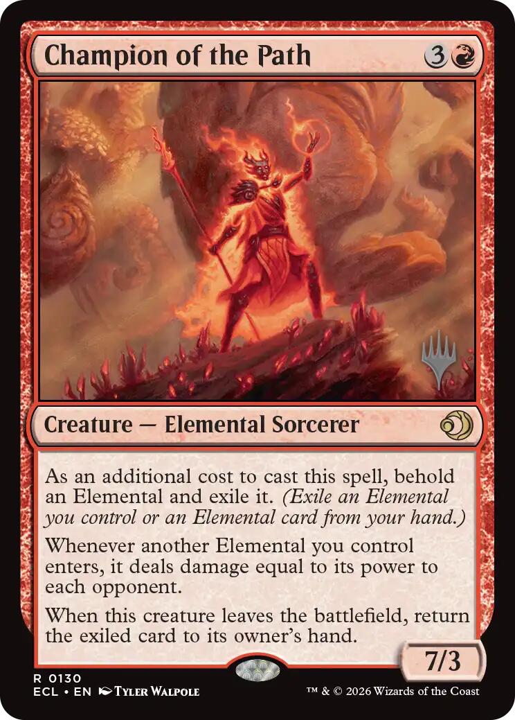 Champion of the Path [Lorwyn Eclipsed Promos] | Impulse Games and Hobbies