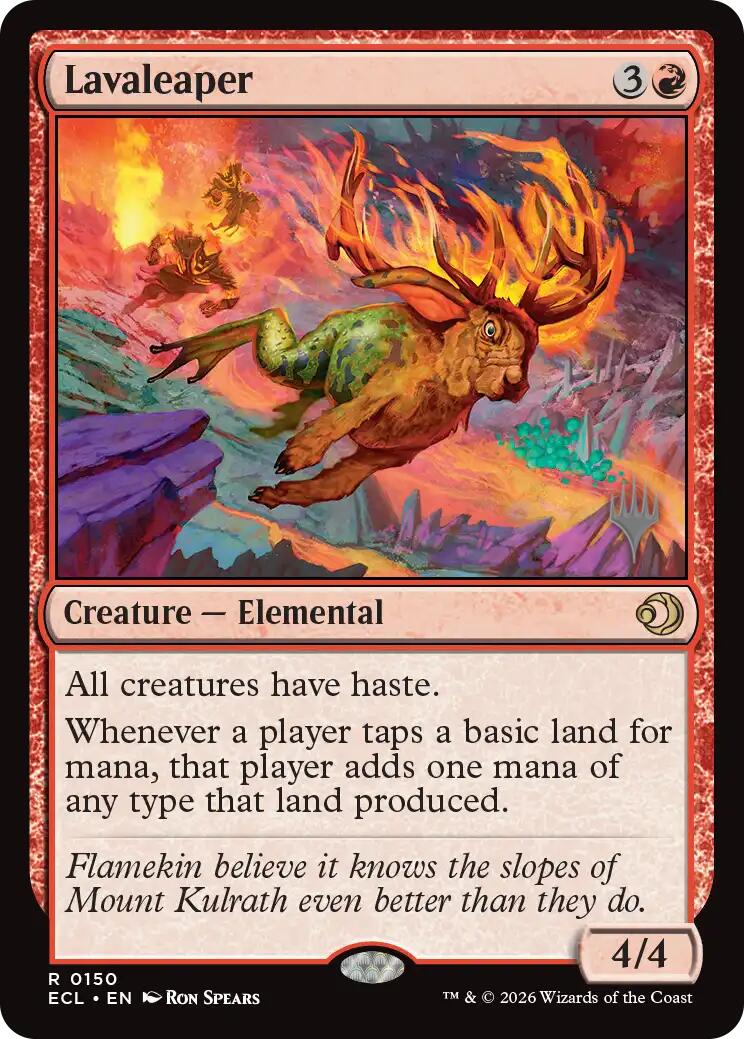 Lavaleaper [Lorwyn Eclipsed Promos] | Impulse Games and Hobbies