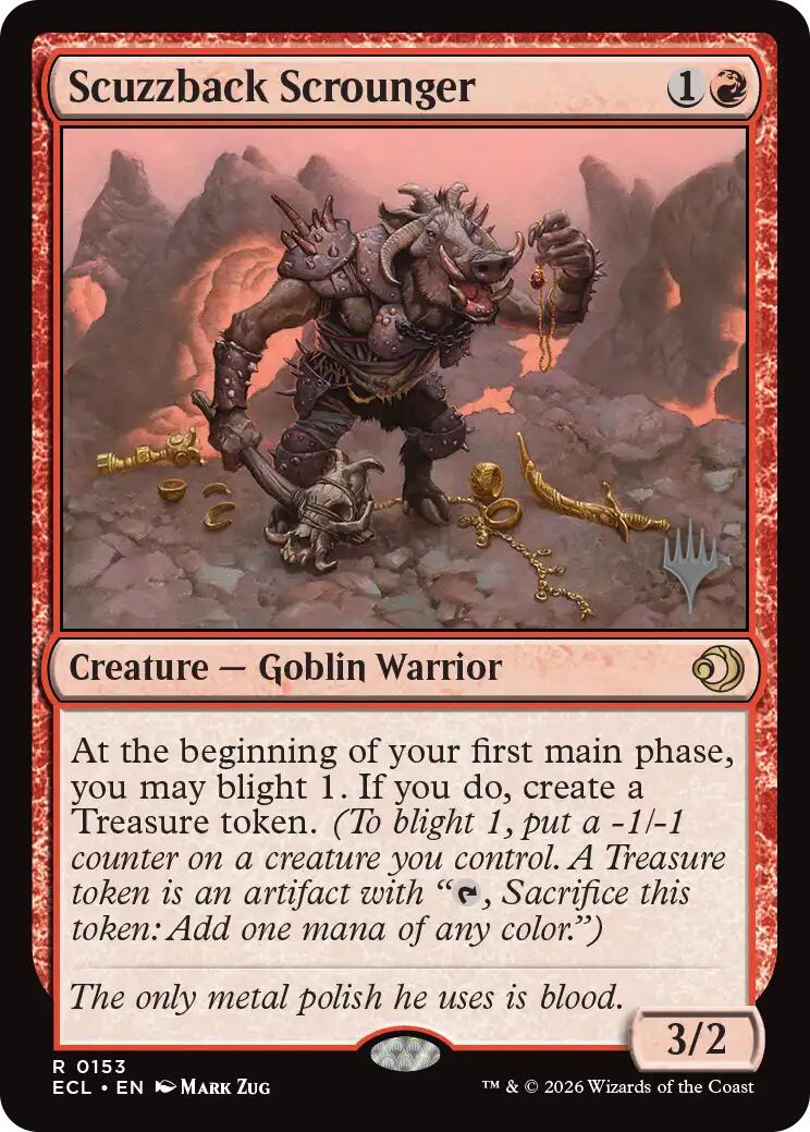 Scuzzback Scrounger [Lorwyn Eclipsed Promos] | Impulse Games and Hobbies