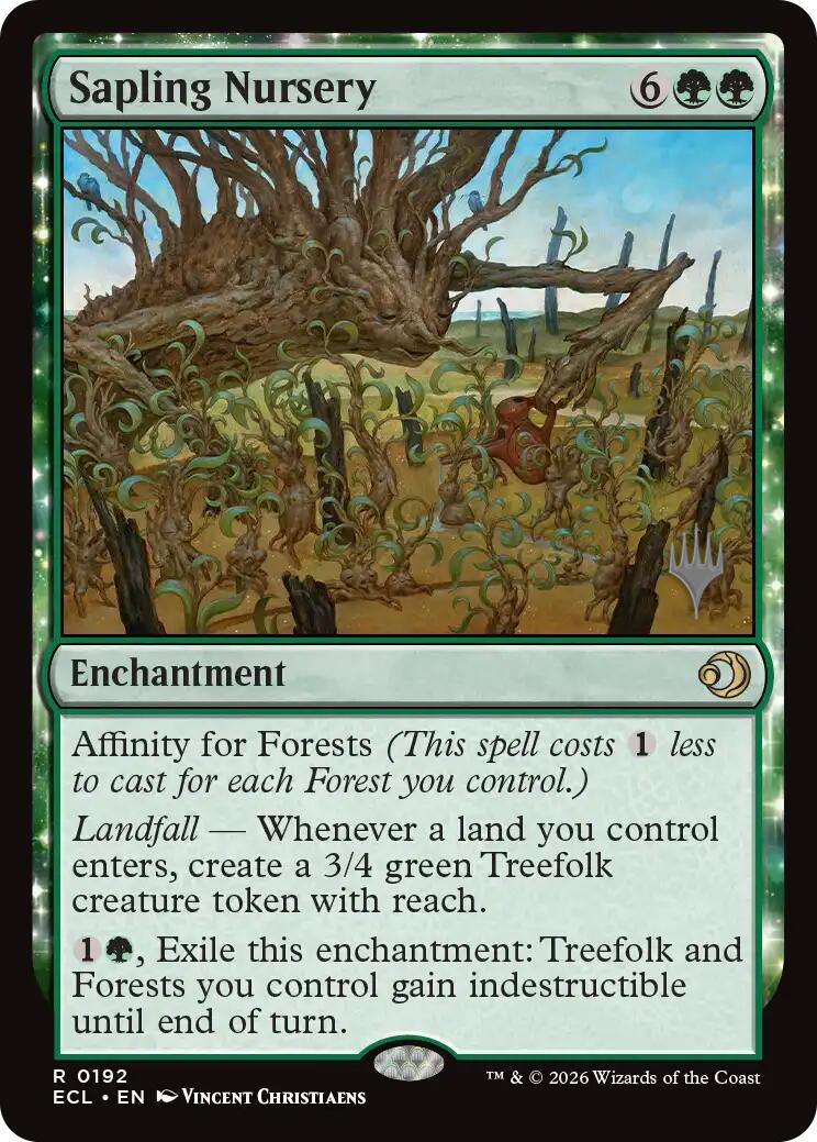 Sapling Nursery [Lorwyn Eclipsed Promos] | Impulse Games and Hobbies