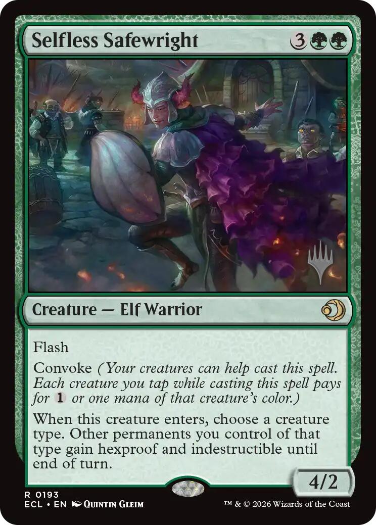 Selfless Safewright [Lorwyn Eclipsed Promos] | Impulse Games and Hobbies