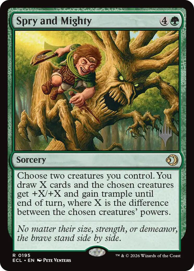 Spry and Mighty [Lorwyn Eclipsed Promos] | Impulse Games and Hobbies