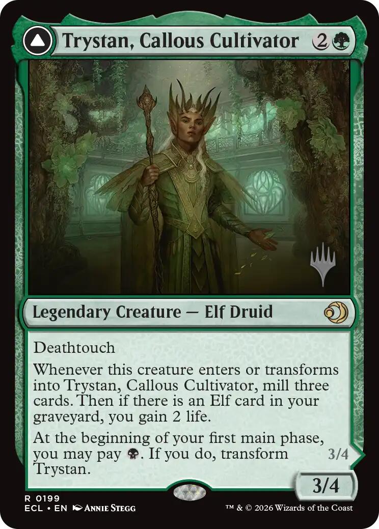 Trystan, Callous Cultivator [Lorwyn Eclipsed Promos] | Impulse Games and Hobbies