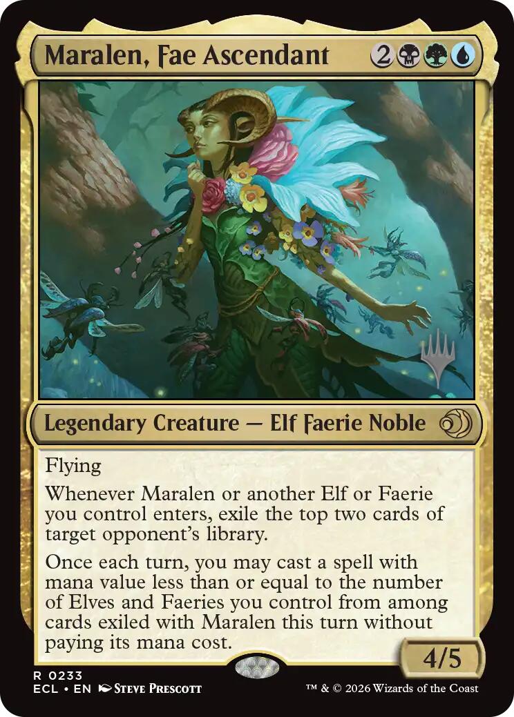 Maralen, Fae Ascendant [Lorwyn Eclipsed Promos] | Impulse Games and Hobbies