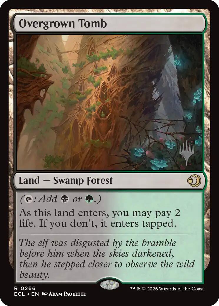 Overgrown Tomb [Lorwyn Eclipsed Promos] | Impulse Games and Hobbies