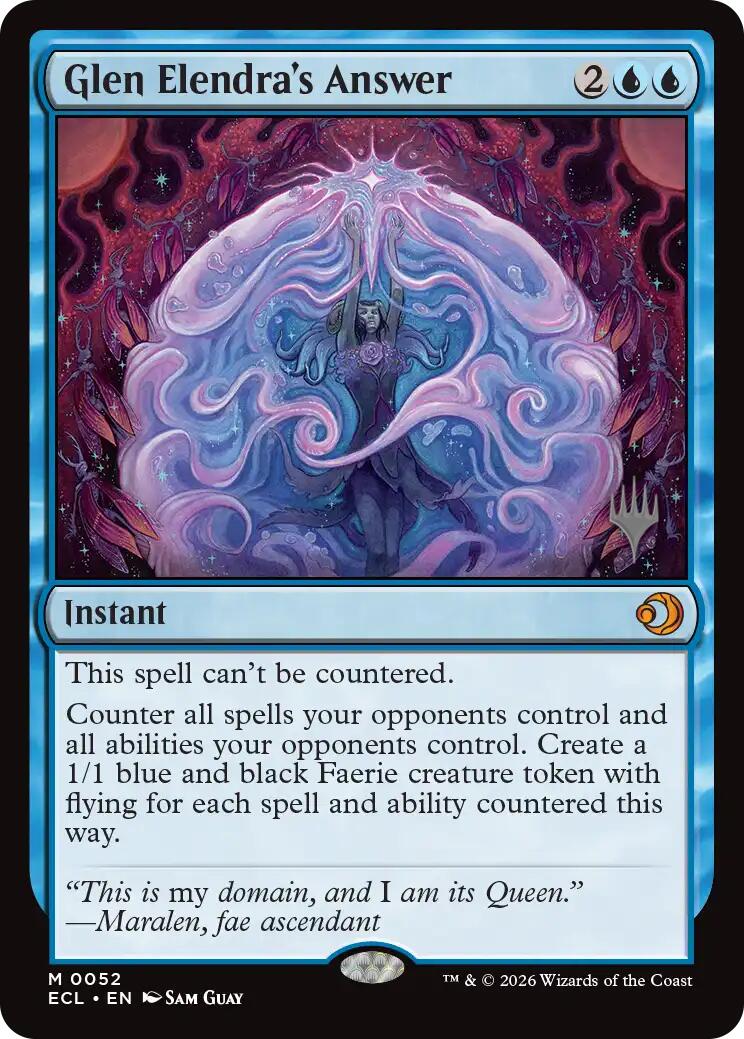 Glen Elendra's Answer [Lorwyn Eclipsed Promos] | Impulse Games and Hobbies