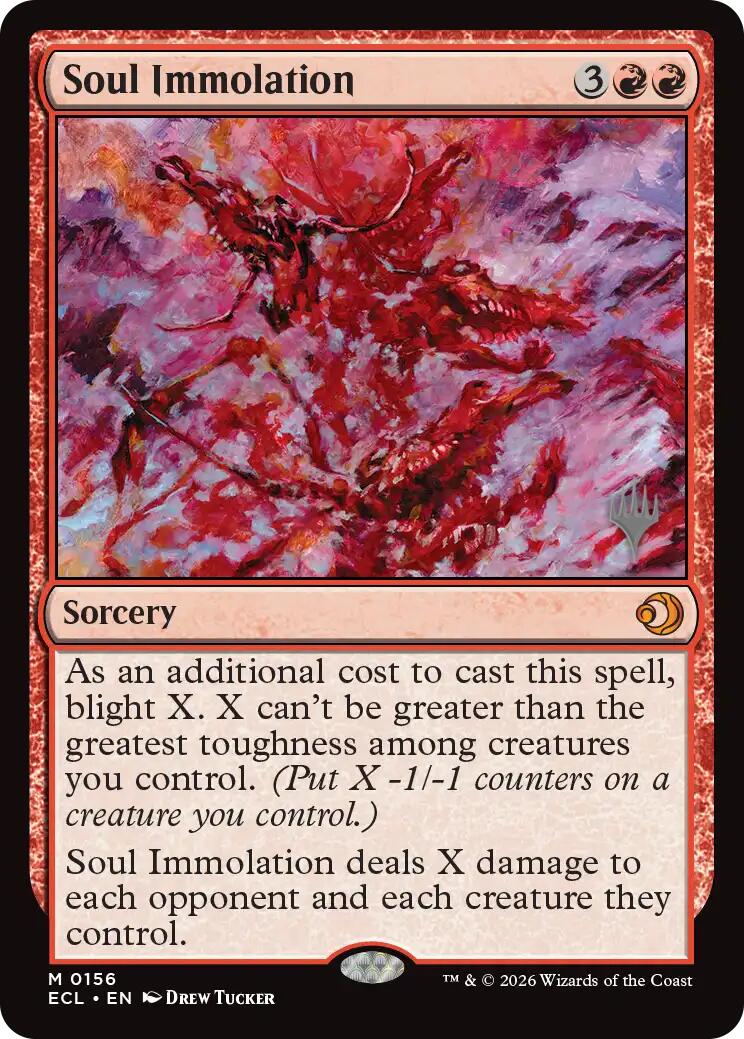 Soul Immolation [Lorwyn Eclipsed Promos] | Impulse Games and Hobbies