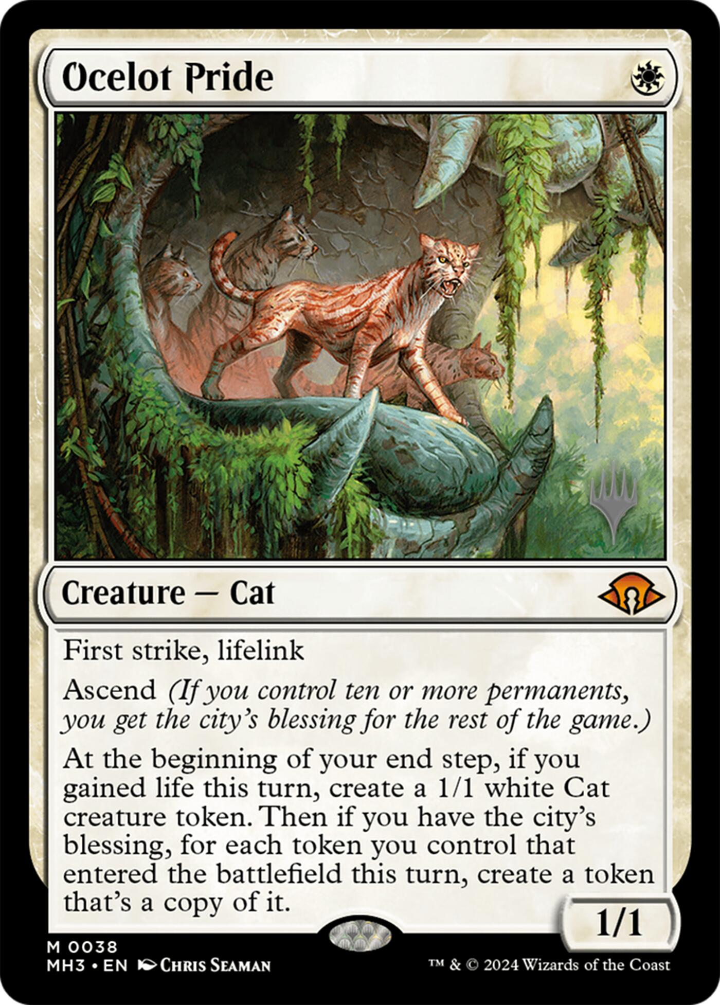 Ocelot Pride [Lorwyn Eclipsed Promos] | Impulse Games and Hobbies