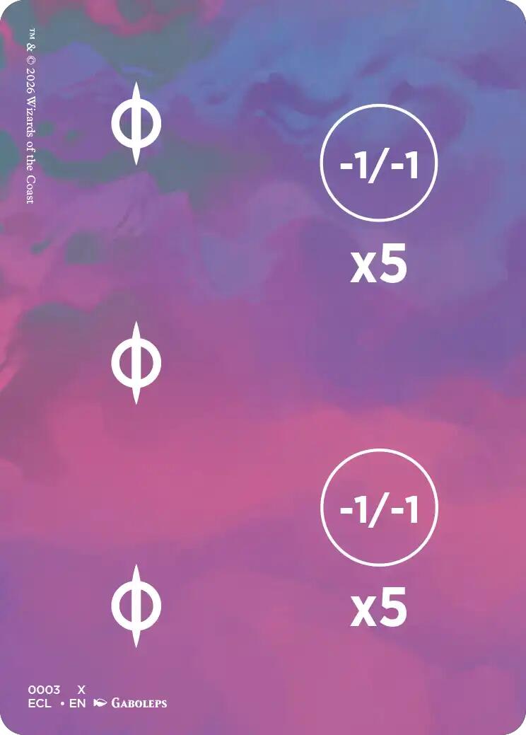 Punch Card Token [Lorwyn Eclipsed Tokens] | Impulse Games and Hobbies
