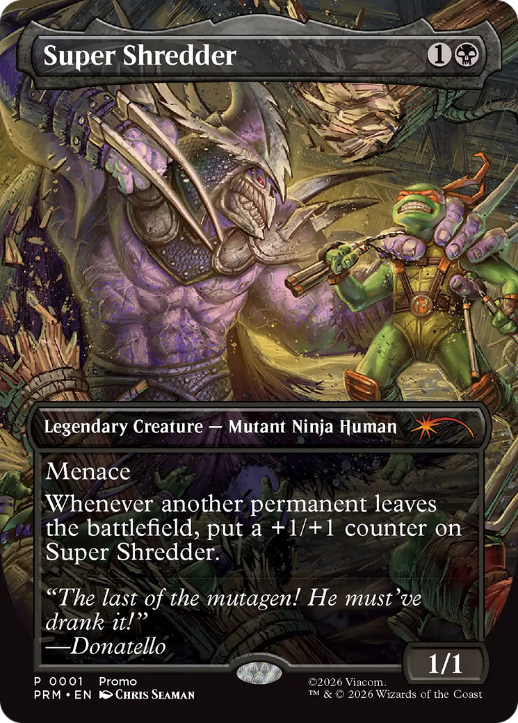 Super Shredder (Borderless) [Spotlight Series] | Impulse Games and Hobbies