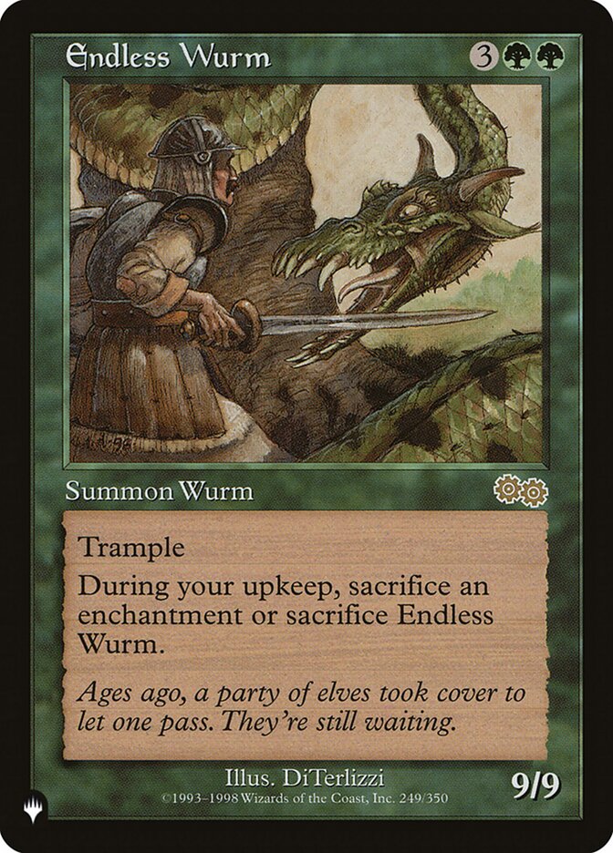 Endless Wurm [The List] | Impulse Games and Hobbies