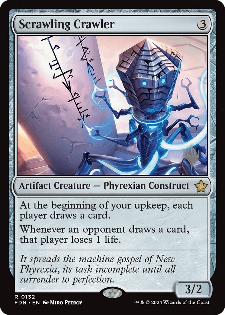 Scrawling Crawler [Lorwyn Eclipsed Promos] | Impulse Games and Hobbies