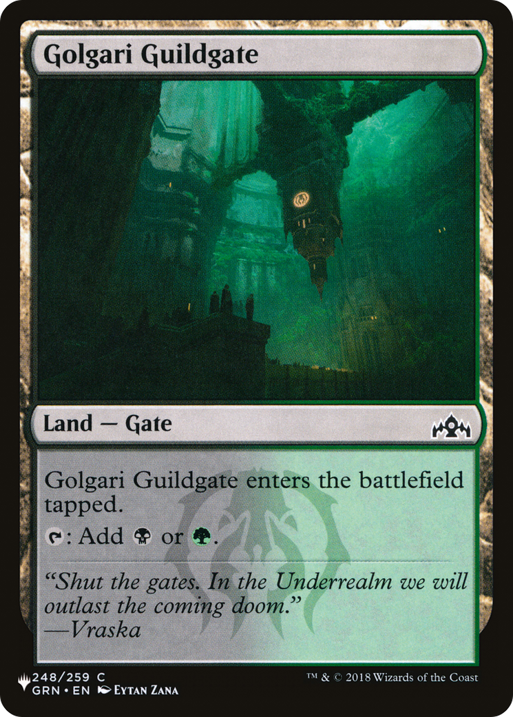 Golgari Guildgate [The List] | Impulse Games and Hobbies