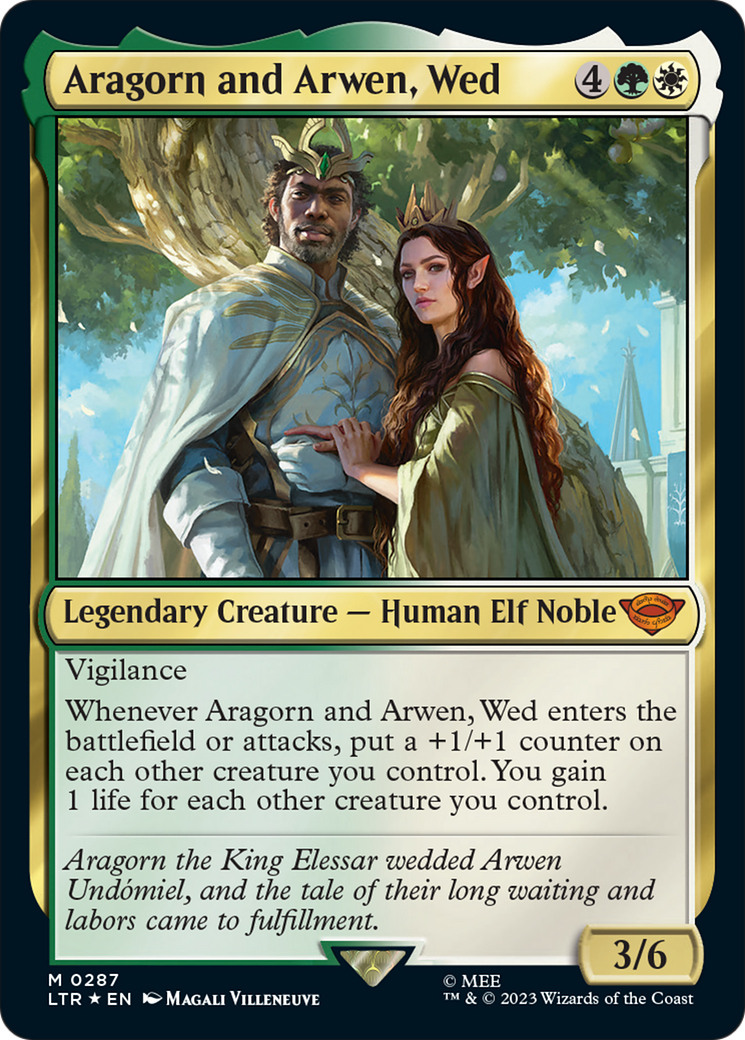 Aragorn and Arwen, Wed [The Lord of the Rings: Tales of Middle-Earth] | Impulse Games and Hobbies