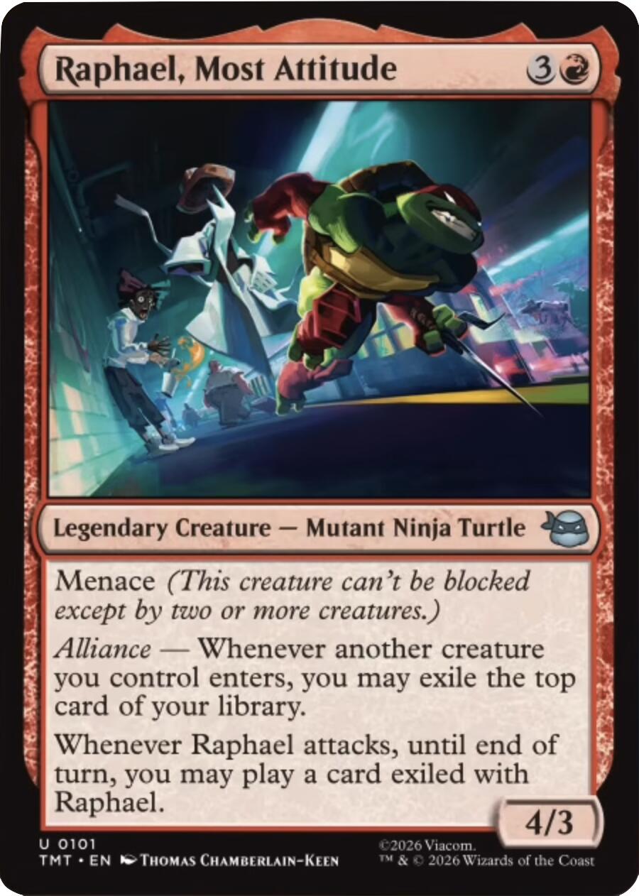 Raphael, Most Attitude [Teenage Mutant Ninja Turtles] | Impulse Games and Hobbies