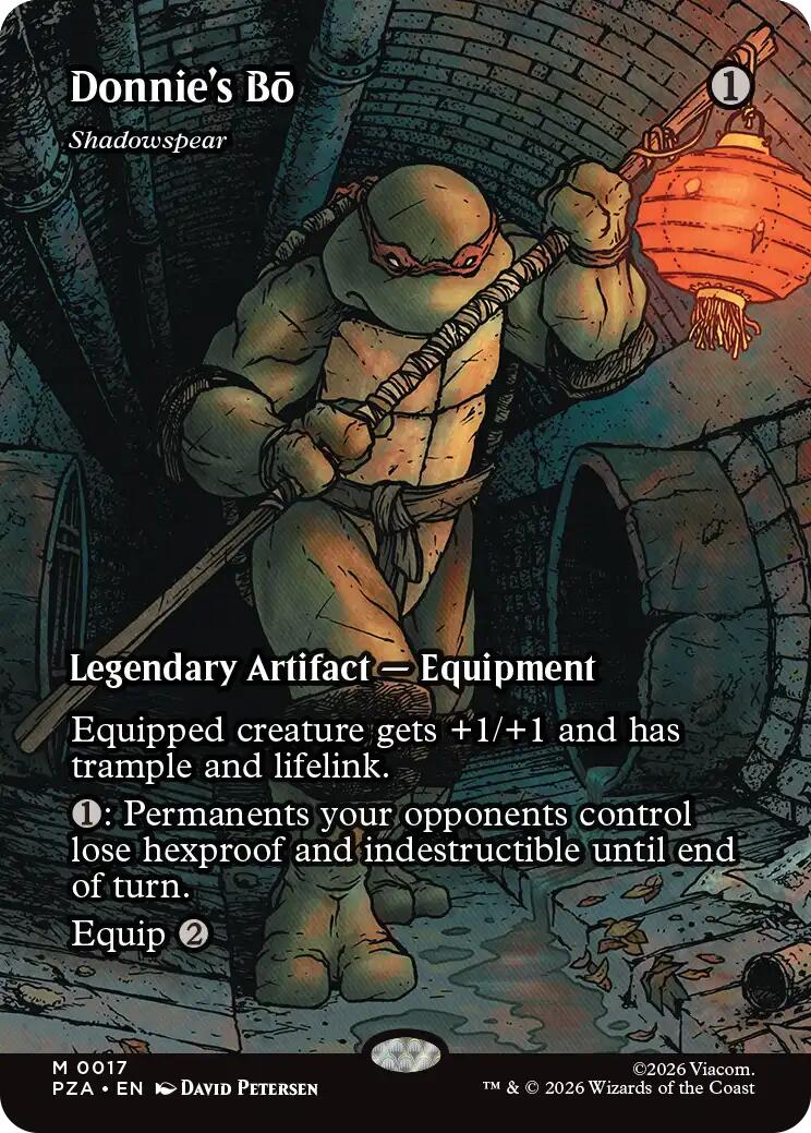 Donnie's Bo - Shadowspear (Borderless) [Teenage Mutant Ninja Turtles Eternal-Legal] | Impulse Games and Hobbies