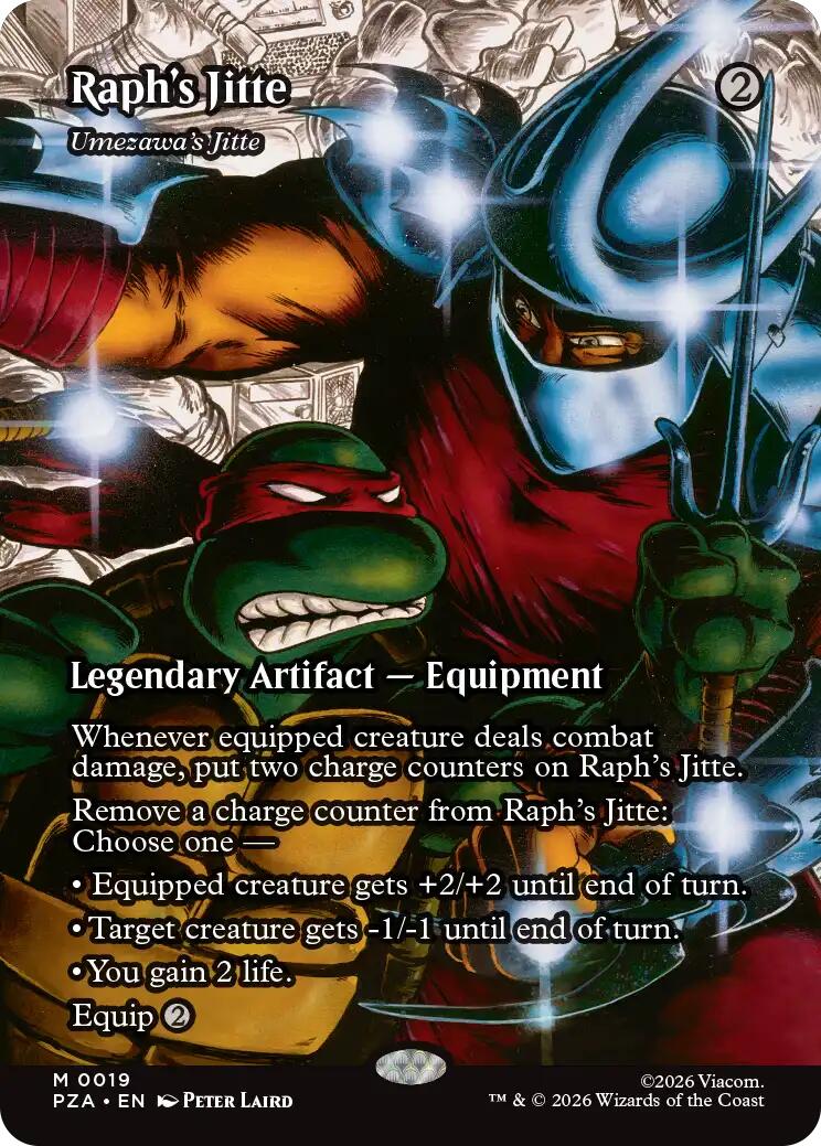 Raph's Jitte - Umezawa's Jitte (Borderless) [Teenage Mutant Ninja Turtles Eternal-Legal] | Impulse Games and Hobbies