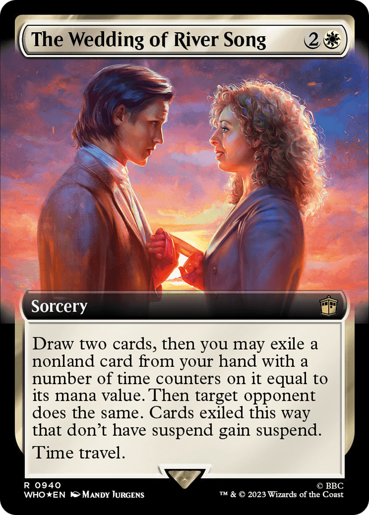 The Wedding of River Song (Extended Art) (Surge Foil) [Doctor Who] | Impulse Games and Hobbies