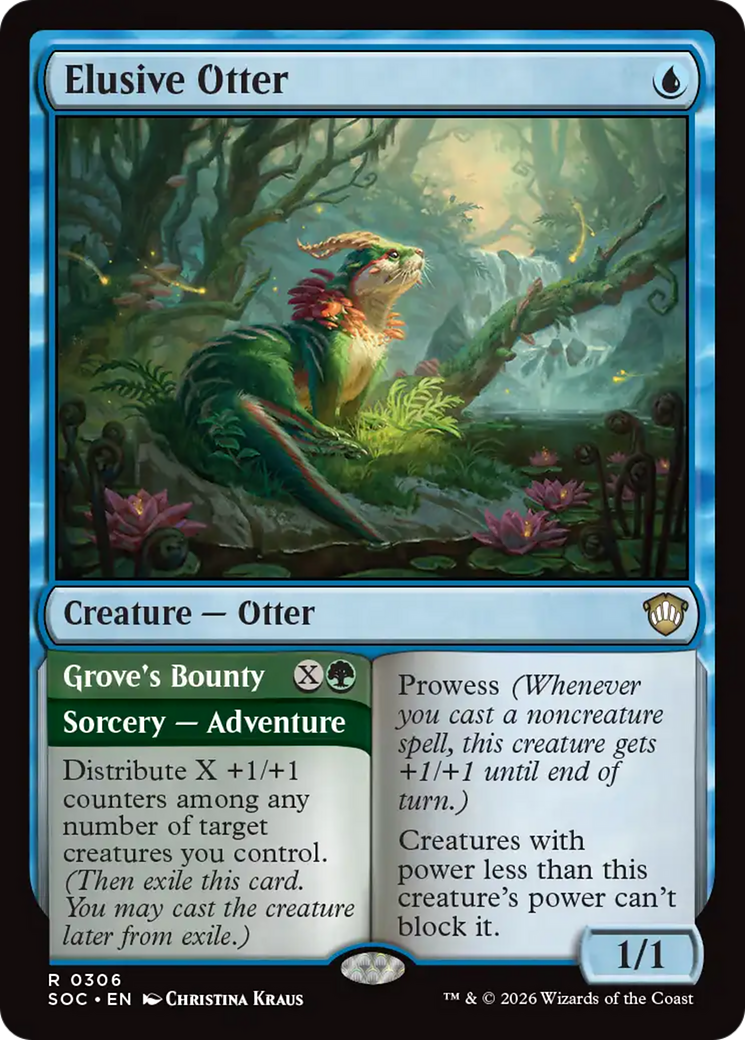 Elusive Otter [Secrets of Strixhaven Commander] | Impulse Games and Hobbies