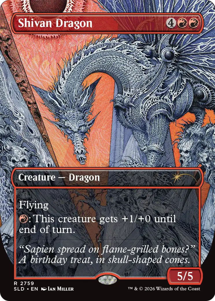Shivan Dragon (2759) [Secret Lair Drop Series] | Impulse Games and Hobbies