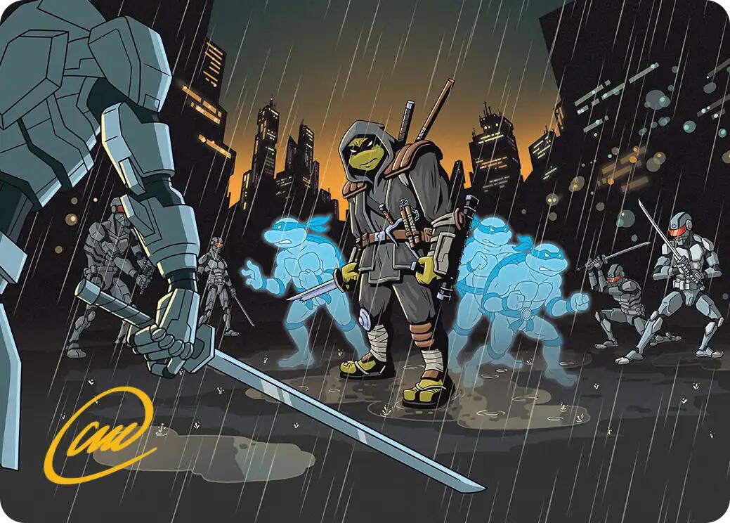 The Last Ronin's Technique Art Card (Gold-Stamped Signature) [Teenage Mutant Ninja Turtles Art Series] | Impulse Games and Hobbies