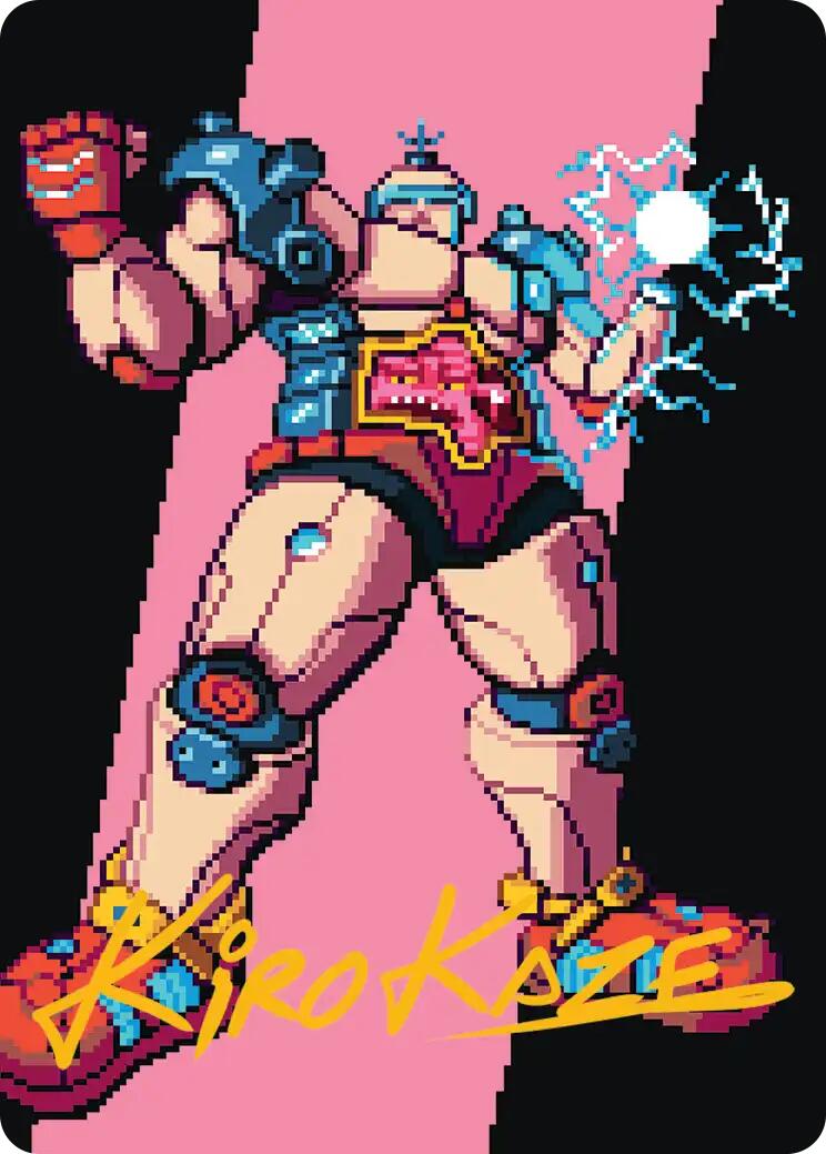 Krang, the All-Powerful Art Card (Gold-Stamped Signature) [Teenage Mutant Ninja Turtles Art Series] | Impulse Games and Hobbies