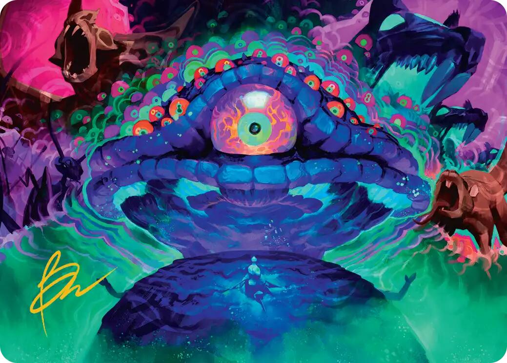 Humongous Fungus Art Card (Gold-Stamped Signature) [Teenage Mutant Ninja Turtles Art Series] | Impulse Games and Hobbies
