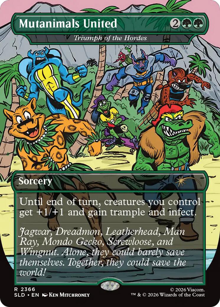 Mutanimals United - Triumph of the Hordes [Secret Lair Drop Series] | Impulse Games and Hobbies