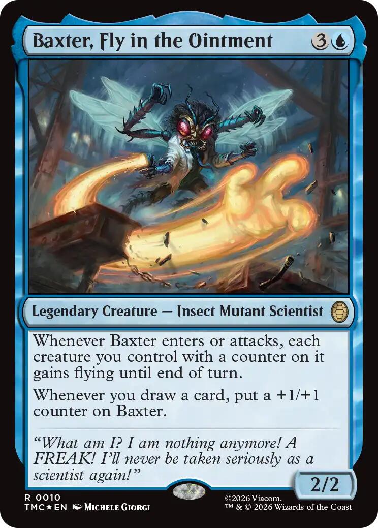 Baxter, Fly in the Ointment (Surge Foil) [Teenage Mutant Ninja Turtles Commander] | Impulse Games and Hobbies