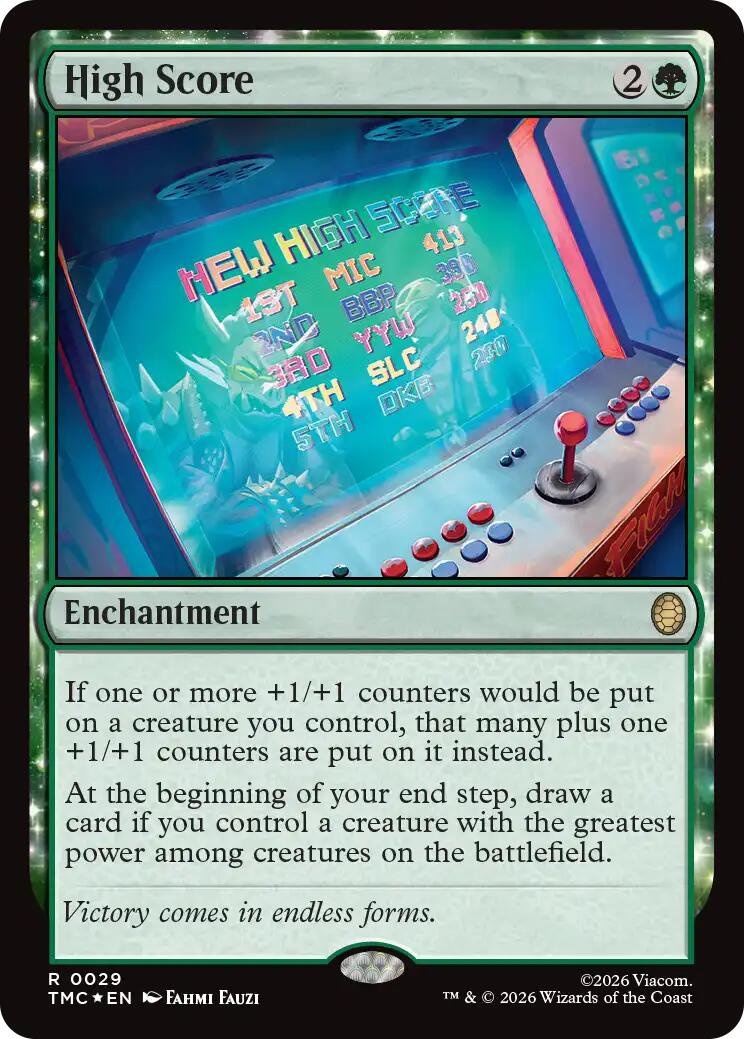 High Score (Surge Foil) [Teenage Mutant Ninja Turtles Commander] | Impulse Games and Hobbies