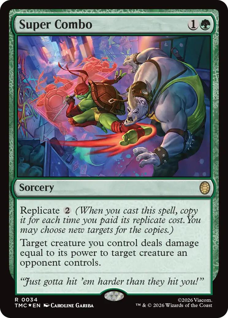 Super Combo (Surge Foil) [Teenage Mutant Ninja Turtles Commander] | Impulse Games and Hobbies