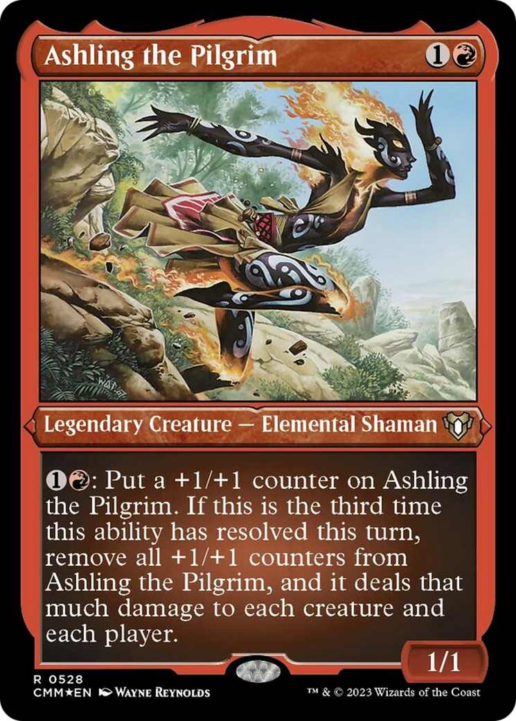 Ashling the Pilgrim (Foil Etched) [Commander Masters] | Impulse Games and Hobbies