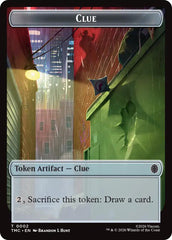 Clue // Rat Double-Sided Token [Teenage Mutant Ninja Turtles Commander Tokens] | Impulse Games and Hobbies