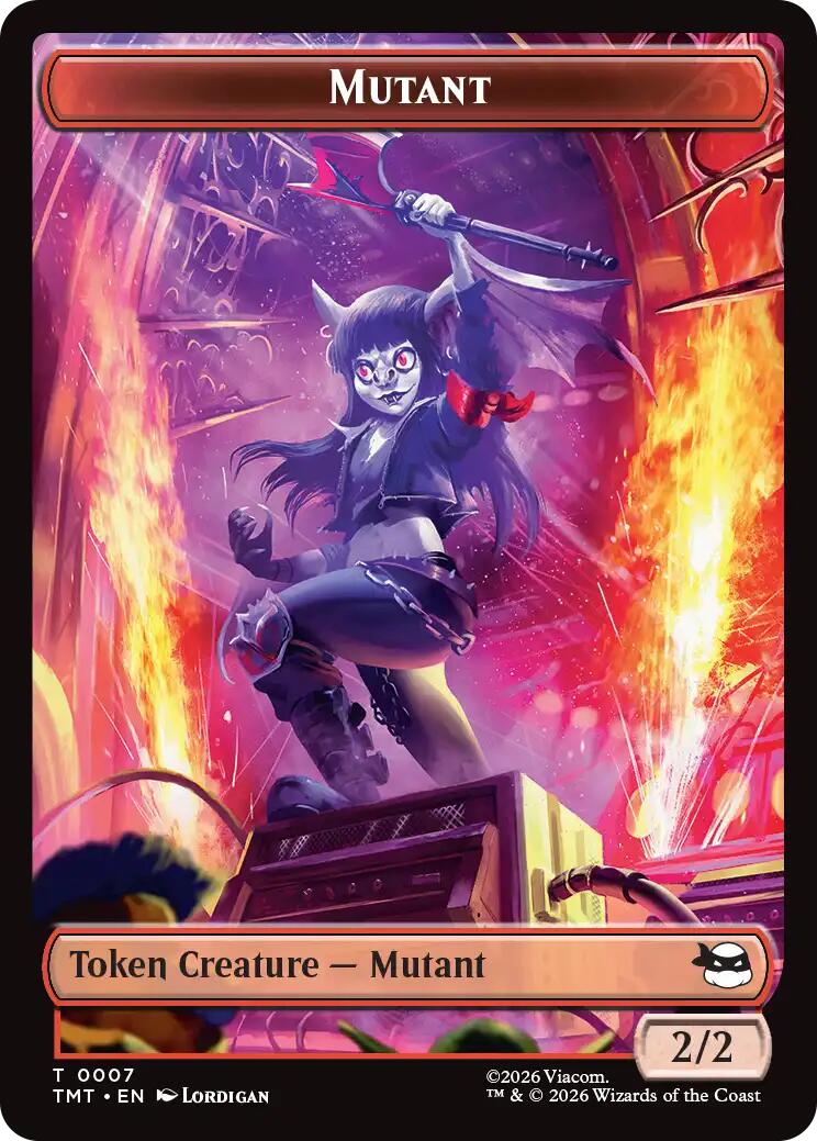 Mutant // Mutagen Double-Sided Token [Teenage Mutant Ninja Turtles Tokens] | Impulse Games and Hobbies