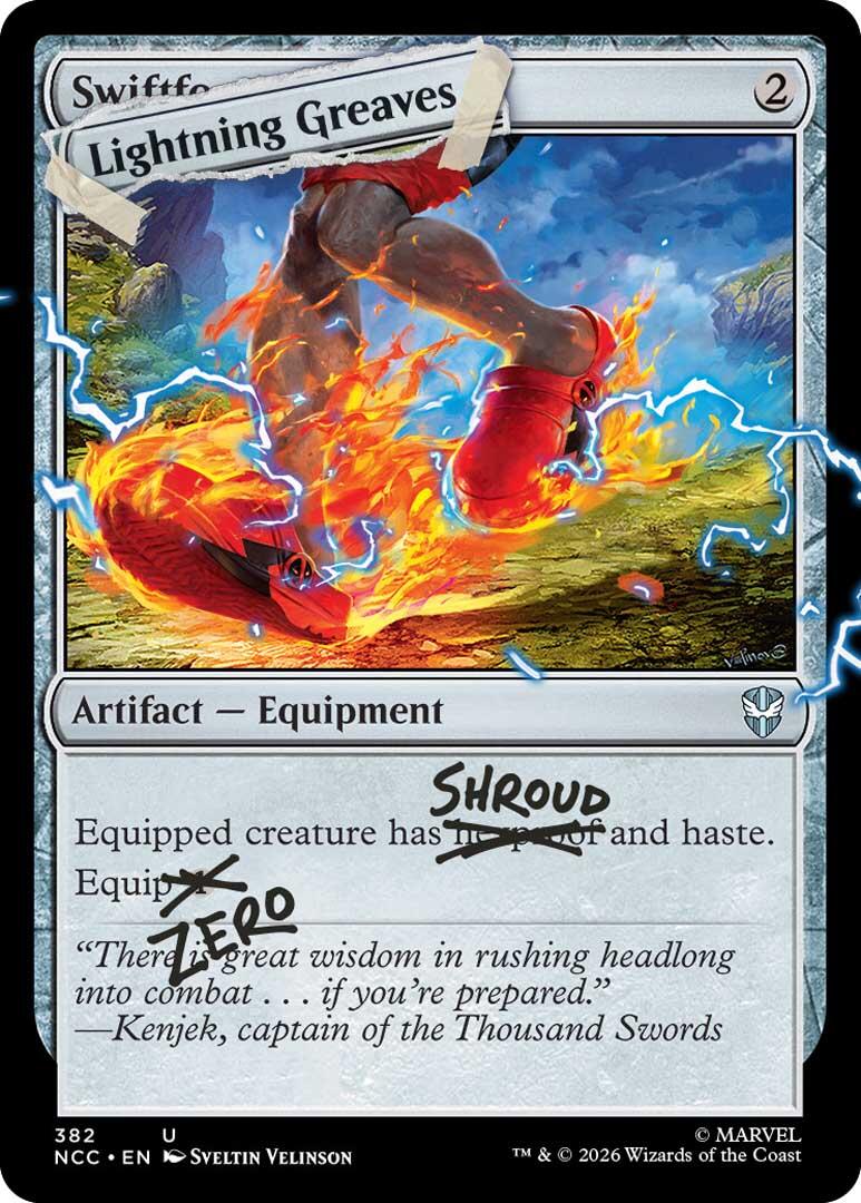 Lightning Greaves (382) [Secret Lair Drop Series] | Impulse Games and Hobbies