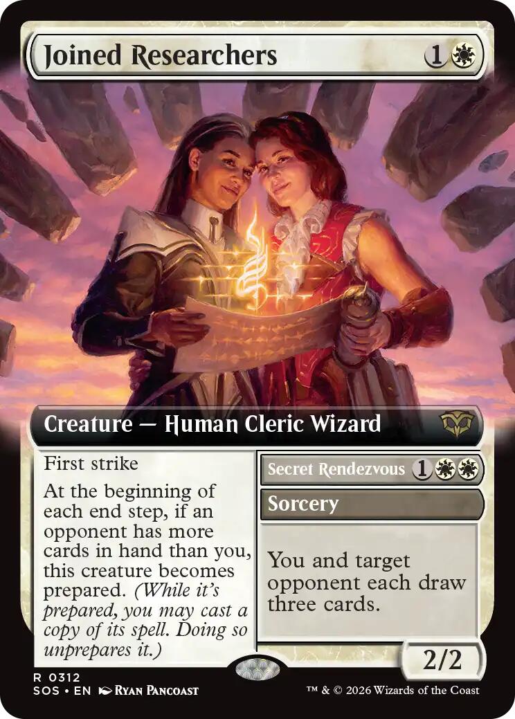 Joined Researchers (Extended Art) [Secrets of Strixhaven] | Impulse Games and Hobbies