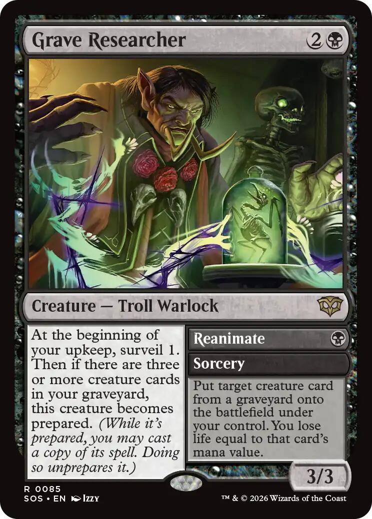 Grave Researcher [Secrets of Strixhaven] | Impulse Games and Hobbies