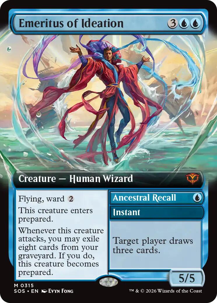 Emeritus of Ideation (Extended Art) [Secrets of Strixhaven] | Impulse Games and Hobbies