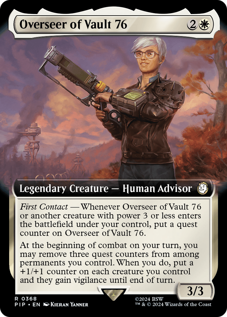 Overseer of Vault 76 (Extended Art) [Fallout] | Impulse Games and Hobbies