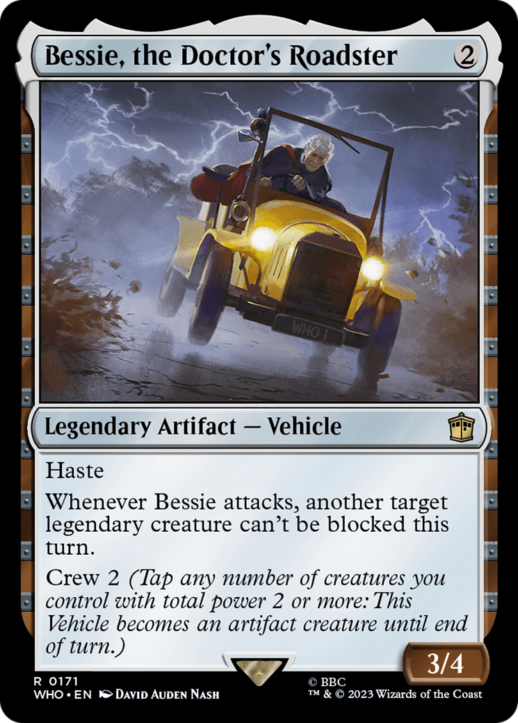 Bessie, the Doctor's Roadster [Doctor Who] | Impulse Games and Hobbies