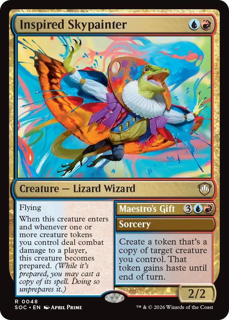 Inspired Skypainter [Secrets of Strixhaven Commander] | Impulse Games and Hobbies