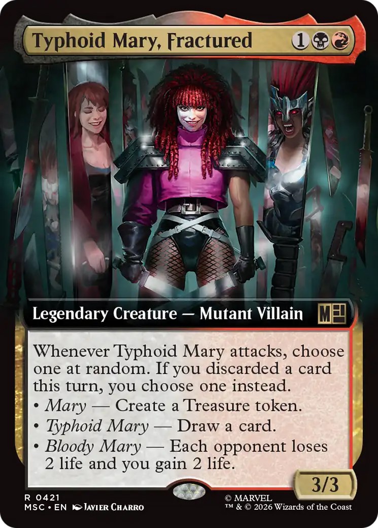 Typhoid Mary, Fractured (Extended Art) [Marvel Super Heroes Commander] | Impulse Games and Hobbies